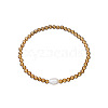 304 Stainless Steel Beads Stretch Bracelets for Women XK2251-2-1