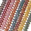 Painted Glass Beads Strands GLAA-Z021-19-1