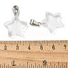 Synthetic Quartz Crystal Pendants G-B127-12P-05-3