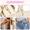 1 Bags DIY Keychain Kit DIY-GL0007-18-6