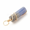 Natural Sodalite Pendants PALLOY-JF01453-03-5