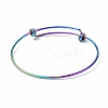 Ion Plating(IP) Adjustable 304 Stainless Steel Bangles Making MAK-F286-01MC-3