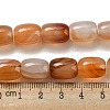 Natural Banded Agate/Striped Agate Beads Strands G-A223-D12-01D-5