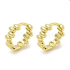 Brass Hoop Earrings EJEW-L211-010F-G-1