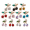 Alloy Rhinestone Pendants ALRI-TA0001-11-11