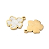 304 Stainless Steel Pendants STAS-C155-04G-2
