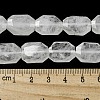 Natural Quartz Crystal Beads Strands G-P544-B11-01-5