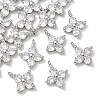SHEGRACE Brass Cubic Zirconia Charms X-XGRQ4H448-680P-A-1