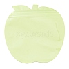 Apple Shaped Plastic Packaging Yinyang Zip Lock Bags OPP-D003-01B-2