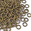 Open Jump Rings Brass Jump Rings JRC7MM-AB-2