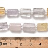 Natural Crystal Quartz/Rose Quartz/Amethyst/Citrine Beads Strands G-K245-I17-01-5