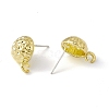 Rack Plating Alloy Stud Earring Findings FIND-I030-11LG-1