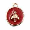 Alloy Enamel Charms FIND-WH0099-57B-1