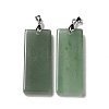 Natural Green Aventurine Big Pendants G-H286-06P-08-1