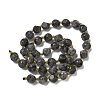 Natural Larvikite Beads Strands G-K387-A02-02-4