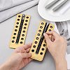 2Pcs PU Zipper Accessories FIND-PH0028-27C-3