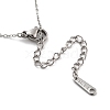 201 Stainless Steel Cable Chain Necklaces NJEW-L124-005P-3