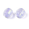 Handmade Foil Lampwork Beads Strands FOIL-T008-01C-3