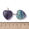 Natural Fluorite Pendants G-C110-11P-3