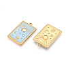 304 Stainless Steel Pendants STAS-N108-27A-G-2