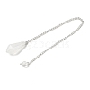 Natural Quartz Crystal Cone Pointed Dowsing Pendulums G-A249-02S-10-3