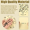 240Pcs 24 Styles Glass Twisted Bugle Beads SEED-YW0003-12-5