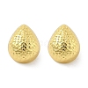 Teardrop 304 Stainless Steel Stud Earrings EJEW-A125-54G-4