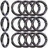 15Pcs Zinc Alloy Spring Gate Rings FIND-BBC0005-01B-B-1