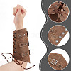 Imitation Leather Arm Guard AJEW-WH0080-10-3