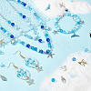 Ocean Theme DIY Jewelry Making Findings Kits DIY-PH0013-52-5