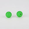 Round Silicone Focal Beads SI-JX0046A-48-2