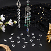 80Pcs Transparent Faceted Glass Connector Charms GLAA-SP0001-88B-01-4