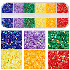 DICOSMETIC 1 Box Pointed Back Resin Rhinestone Cabochons MRMJ-DC0001-09-1