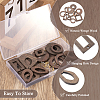  DIY Geometry Earring Making Kit DIY-TA0005-31-4