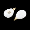 Natural White Jade Pendants KK-C251-01A-01-2