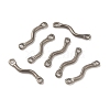 Non-Tarnish 304 Stainless Steel Links Connector Charms STAS-Q323-12P-1