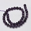 Natural Amethyst Round Bead Strands X-G-M304-18-10mm-2