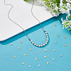 80Pcs 2 Colors 304 Stainless Steel Spacer Beads STAS-UN0064-20-2