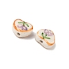 Handmade Porcelain Beads PORC-D011-01B-2