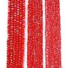 Electroplate Glass Beads Strands EGLA-A044-P2mm-B22-2