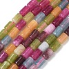 Dyed Natural White Jade Beads Strands GG-CBAADBA-A01-2