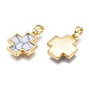 Real 18K Gold Plated Brass Pendants KK-N233-172A-01A-3