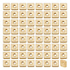 GOMAKERER 200Pcs Brass Beads KK-GO0001-75-1