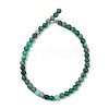 Dyed Natural Regalite/Imperial Jasper/Sea Sediment Jasper Beads Strands G-B124-C04-07-3