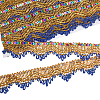 Polyester Fiber Lace Trim OCOR-WH0101-226A-1