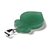 Natural Green Aventurine Pendants G-F714-01E-3