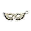 Tibetan Style Alloy Pendants X-TIBEP-A12590-AS-RS-1