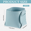 2Pcs PU Leather Jewelry Plate AJEW-CN0002-74B-2