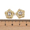 Brass Pave Cubic Zirconia Multi-strand Links ZIRC-F145-05H-01-3
