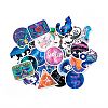 50Pcs Constellation Theme Paper Stickers Sets STIC-P001-02-2